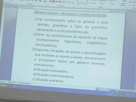 GENEROS TEXTUAIS, LETRAMENTO E MULTICUTURALISMO