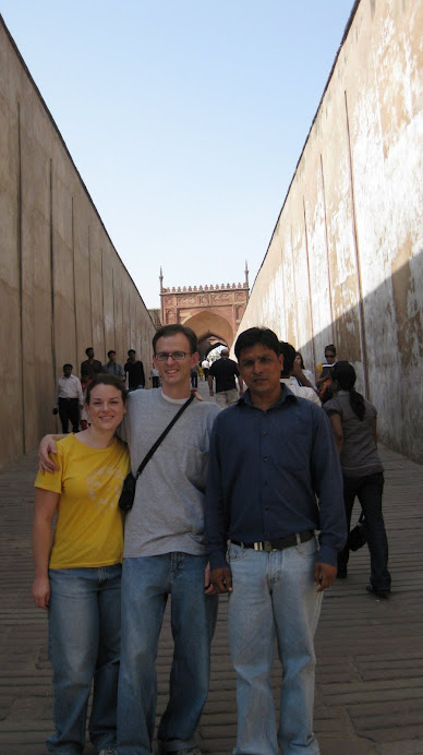 Our guide for Agra Fort