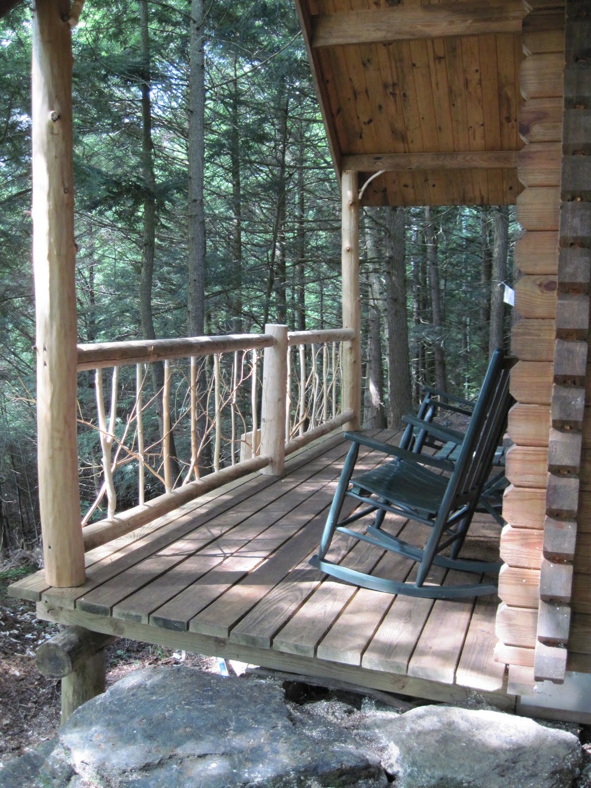 Go Rustic!: Rustic Cabin Railing