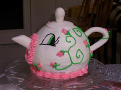 Pink Princess Teapot Cake