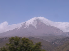 A mountain with snow on it in Ecuador!