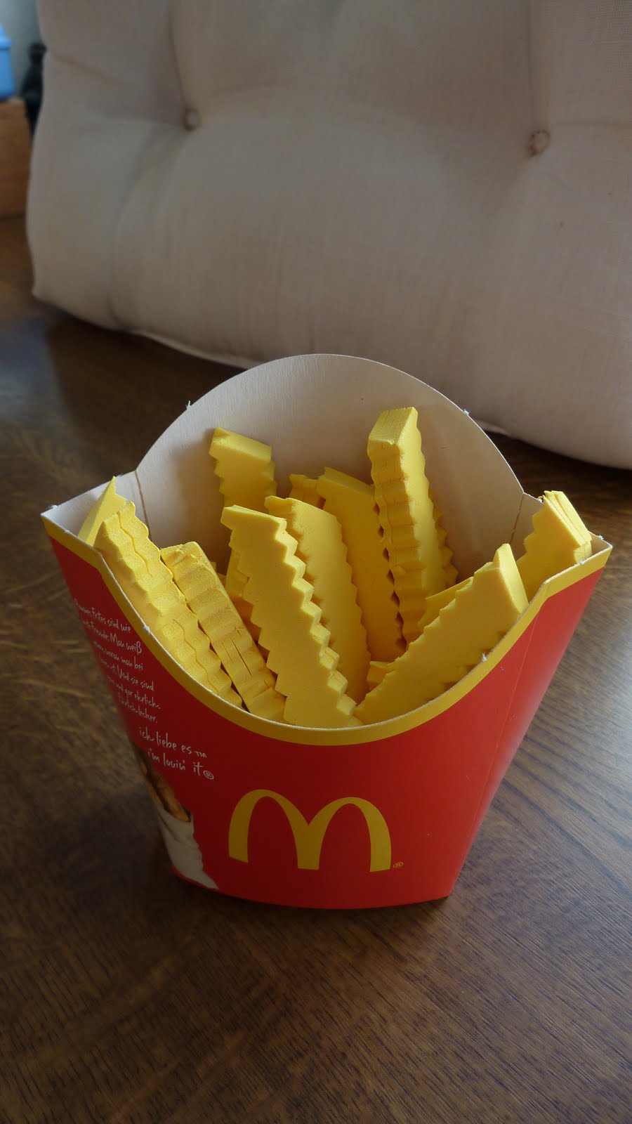 Mamo`s Kreativblog: Pommes und Co.