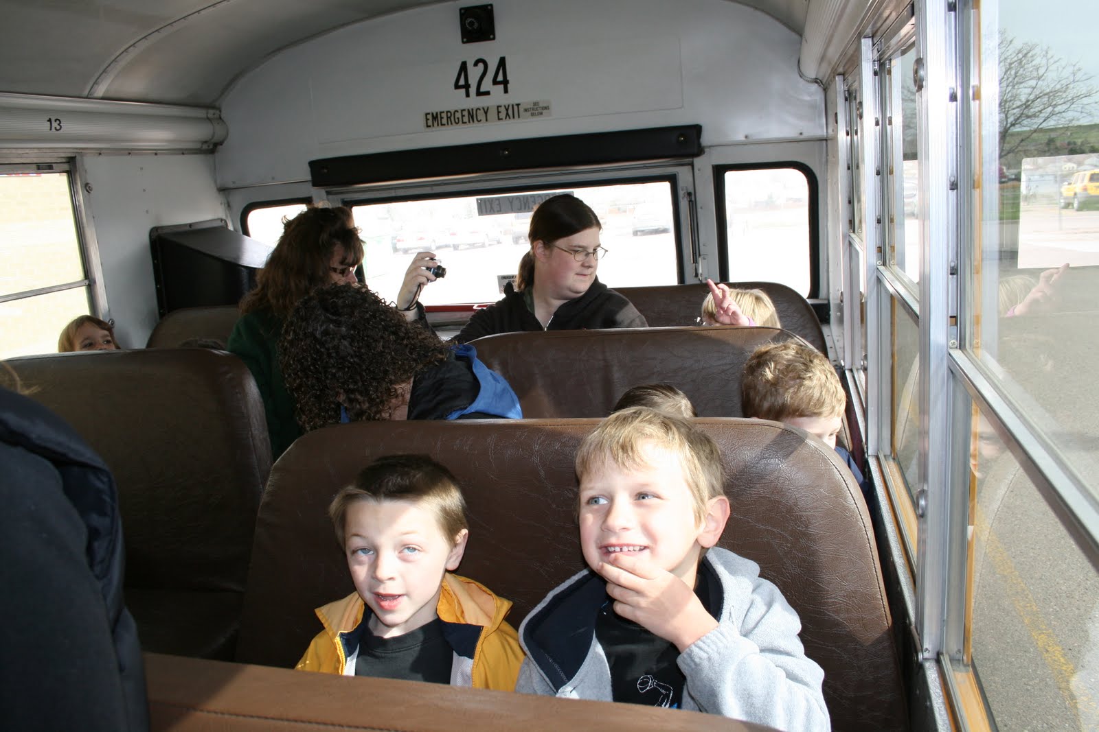 STAAB FAMILY TIMES Jaydon's First School Bus Ride and Field Trip