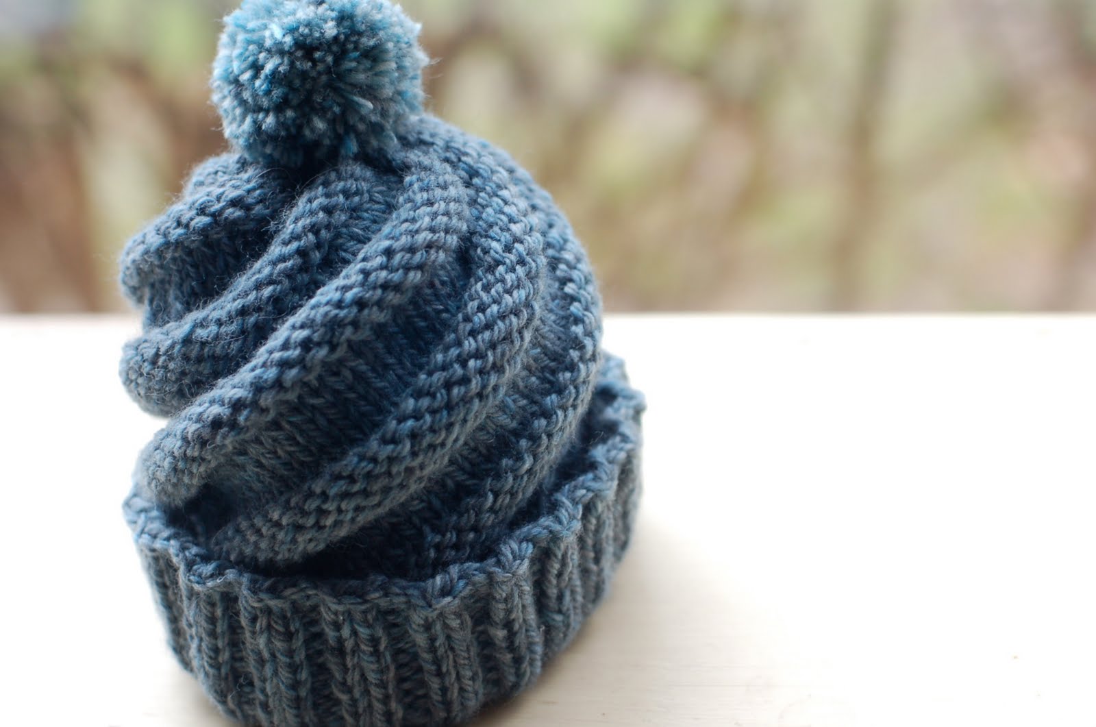 Knitting Hat Pattern Beanie Beret Knit Pattern in PDF by lanadearg