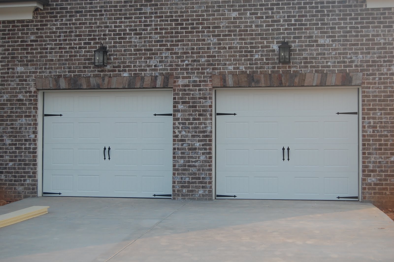 Home Building Project Gutters, Staircase, Mailbox, & Garage Doors