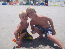 Boys beach time!