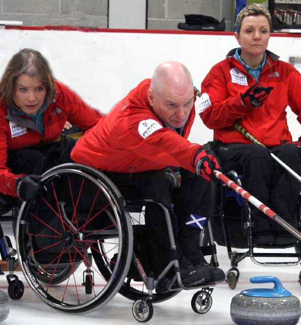 Skip Cottage Curling Wheelchair Curling Squad for 201011