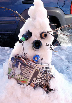AMY WINEHOUSE snowman
