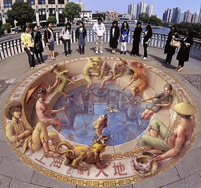 Extremely Creative 3D Street Art Around the World