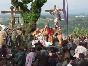 Jesus is taken down from the Cross