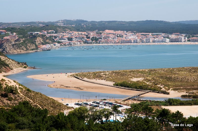 São Martinho do Porto, viewed from Salir do Porto