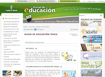 Blogs de E.F. de la página de educación de la JCCM