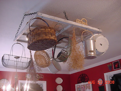 The Happy Homebody: Window Pot Rack