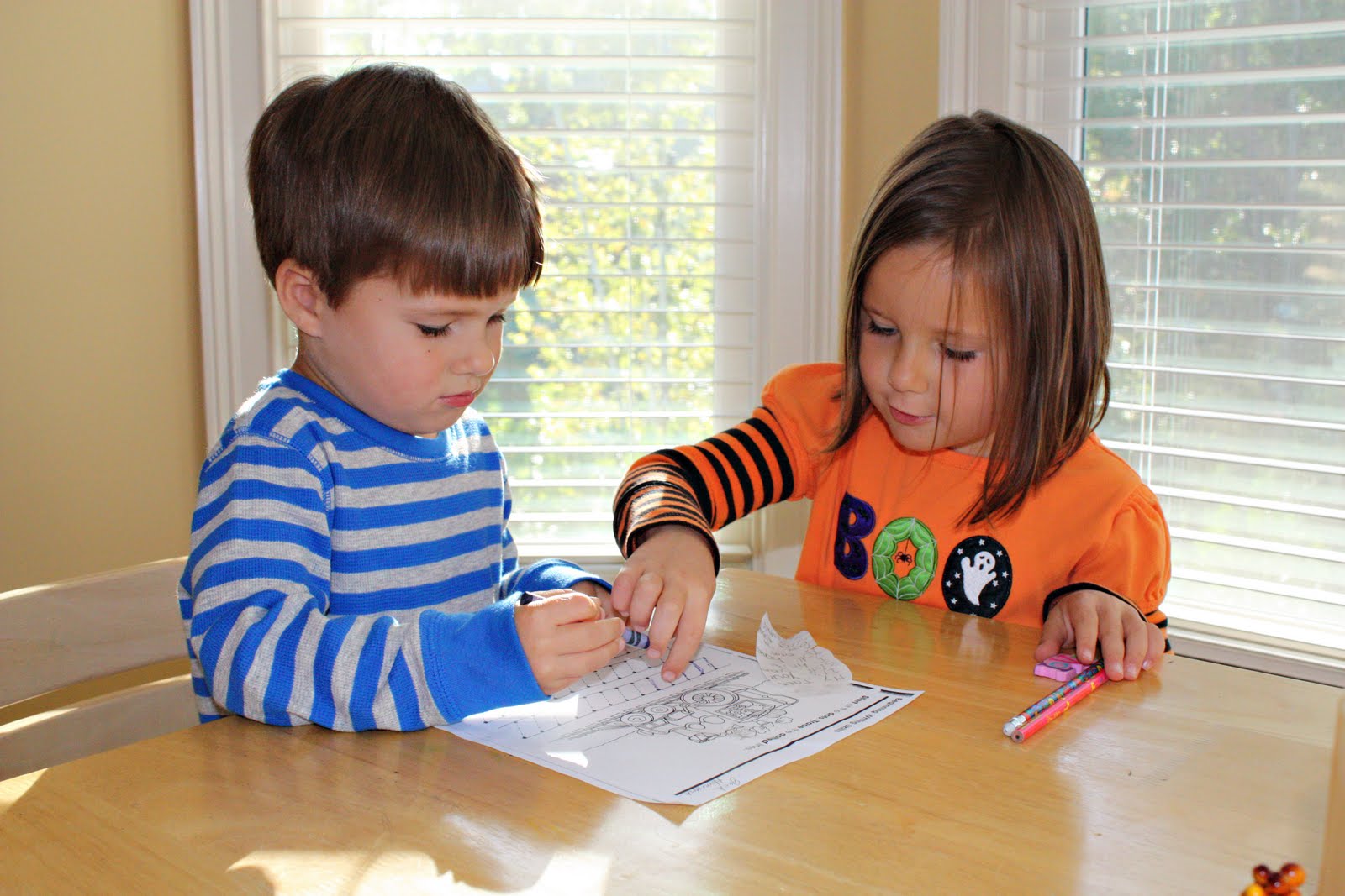 Who made homework picture