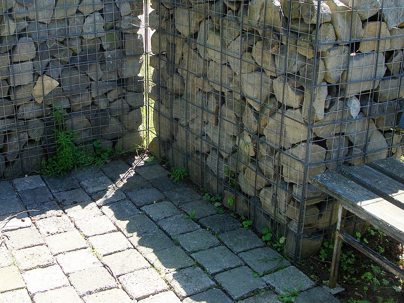 Hubdach Selber Bauen Granit Palisaden 2m