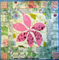 52 Quilt Pattern Blocks in 52 Weeks, Week 3 Rosebud quilt pattern