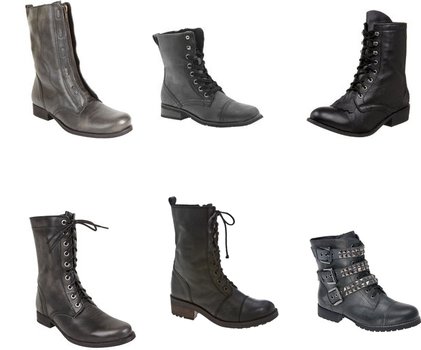 The Creative Concept.: Military boots or combat boots...must have