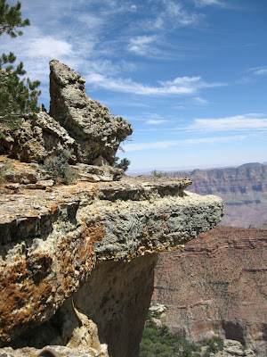 End of Cape Final trail North Rim Grand Canyon National Park Arizona