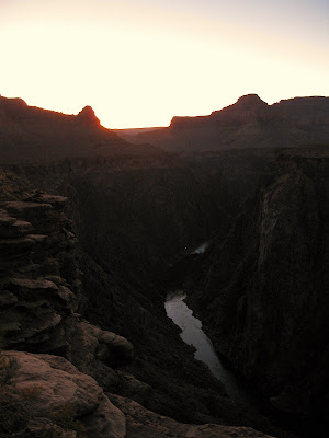 Sunset from Plateau Point Grand Canyon National Park Arizona