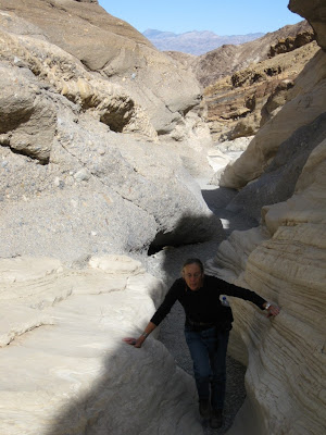 Gaelyn in Mosaic Canyon Death Valley National Park California