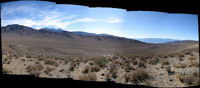 Highway 190 and the Panamint Range Death Valley National Park California