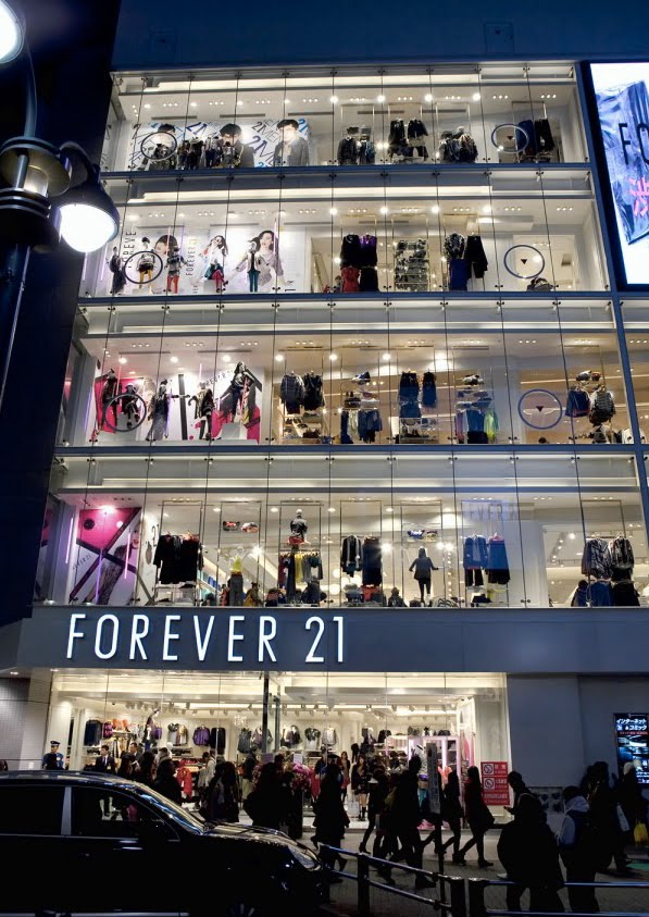 forever 21 stores locations