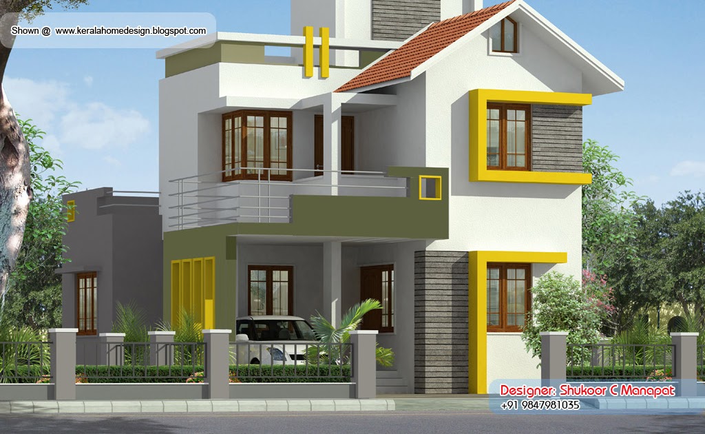 1500 square feet Kerala style villa plan Kerala home 