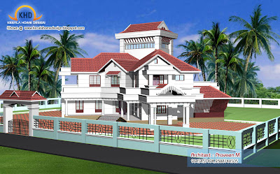 luxury home plans Kerala