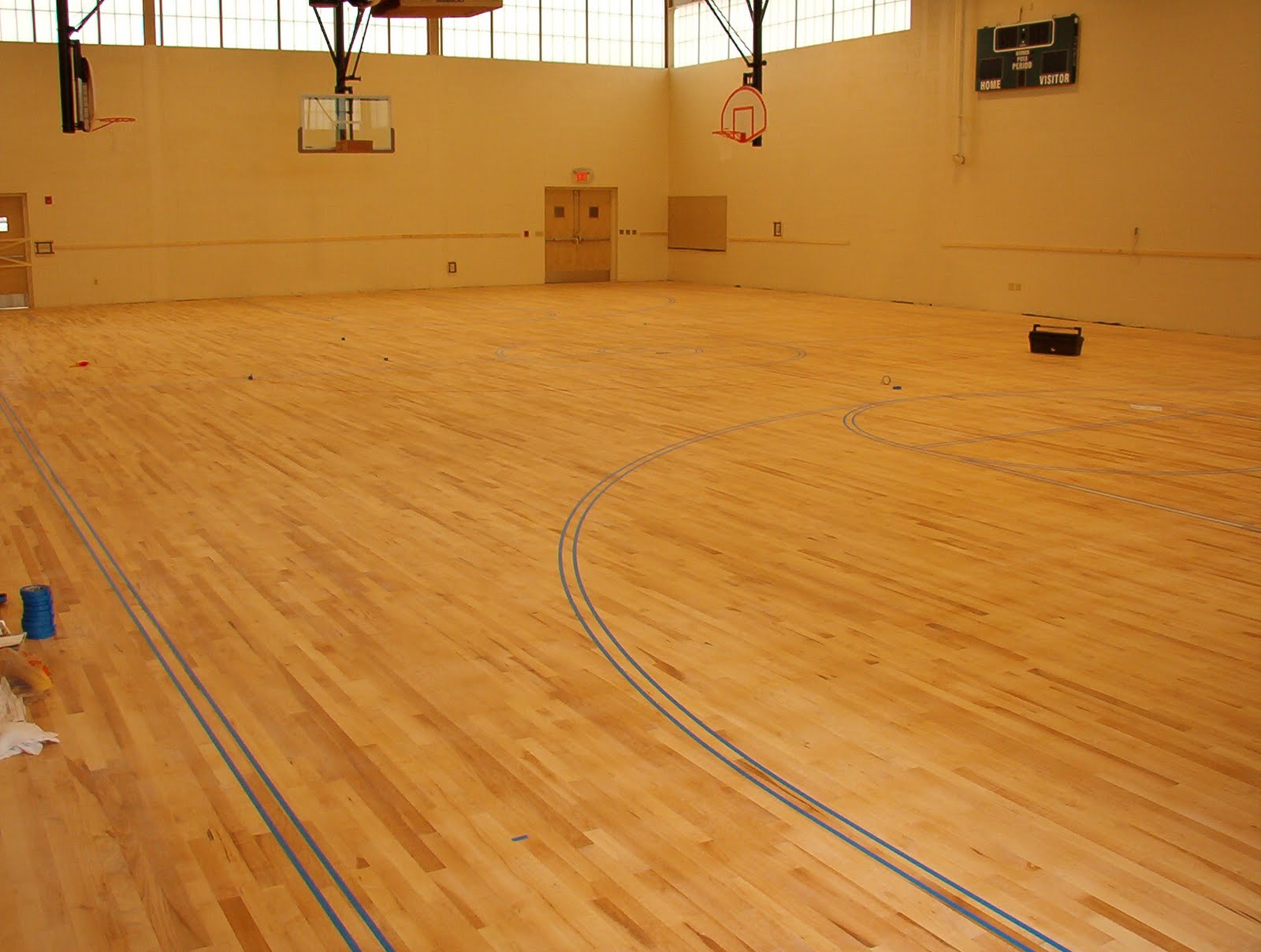 Applegate Wood Floors Blog Featured Project Maple Gym Floor System