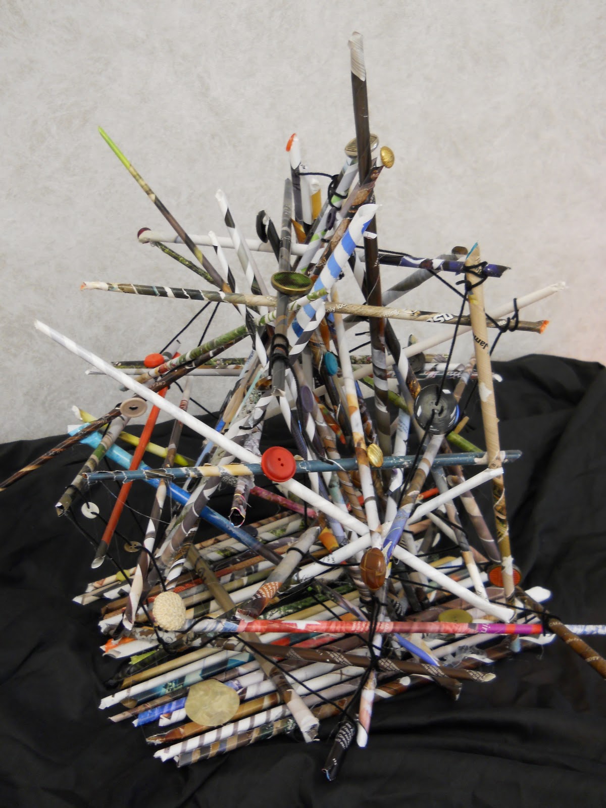 BHS Fine Arts Space 3D Line Sculpture