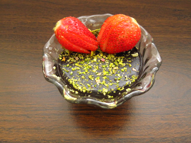 LaMa, orada, surada ve burada Cikolata sos, kakaolu puding, ne