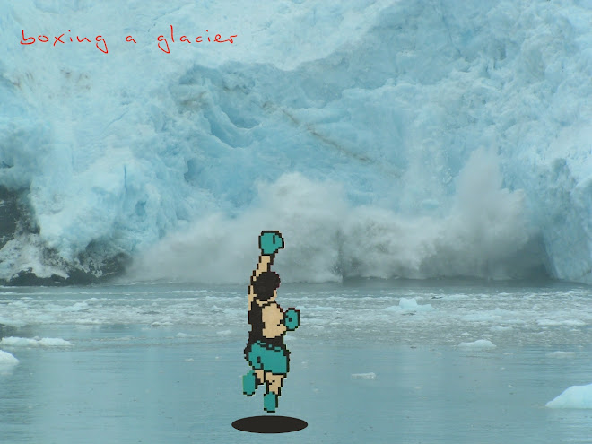 boxing a glacier