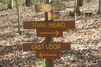 Obey the sign! Go right at 2.17 miles.