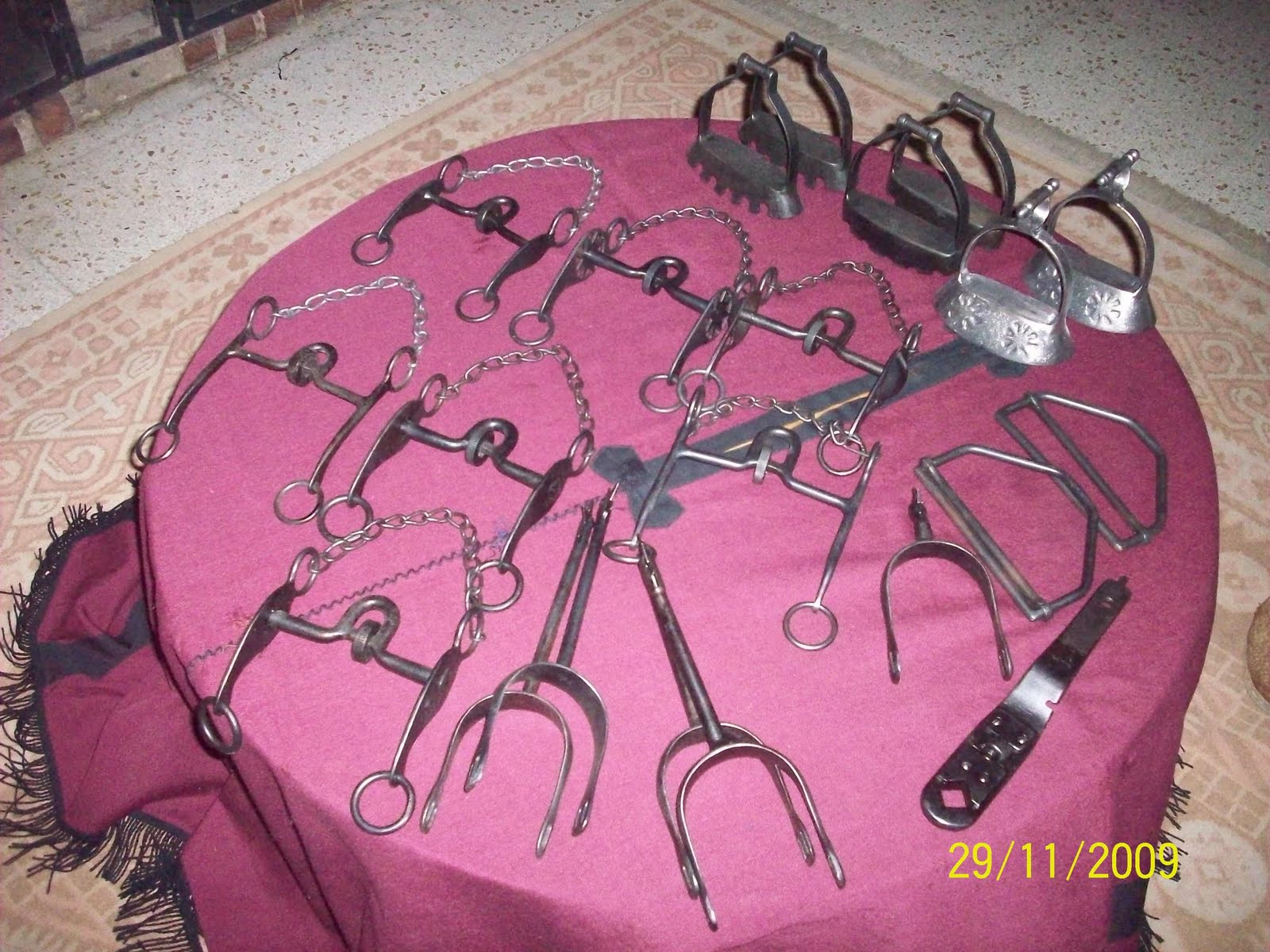 Freno Fino para Caballo Estilo Antiguo WD-1130 main image 1