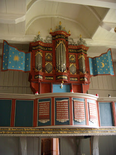 Organ in Westerhusen (Ost Friesland, Germany)