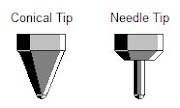 Conical vs Needle Pen Tips