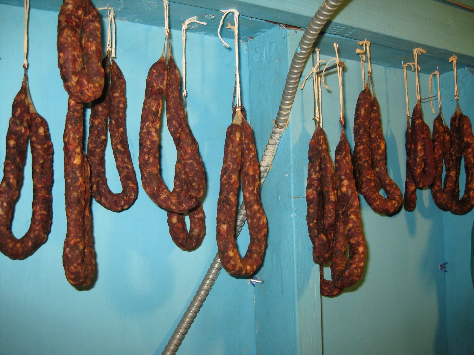 Everett Cellars Dry Cured Chorizo and Landjaegers