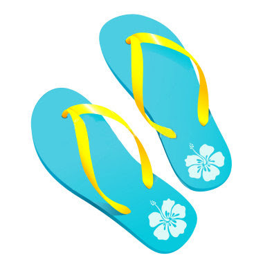 ISLAND GETUPS: Flip-flops