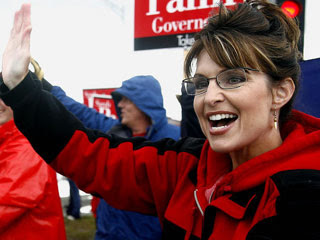 Palin campaigning