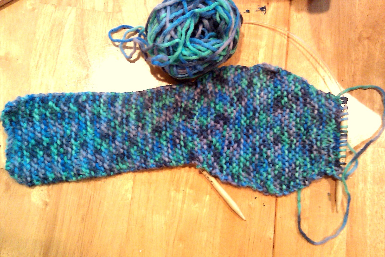 ART GIRL: Process- Knit Knit, Knit Purl