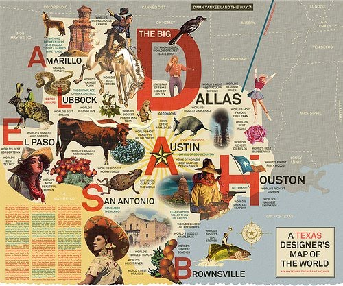 Штат Техас в художественно-символических образах