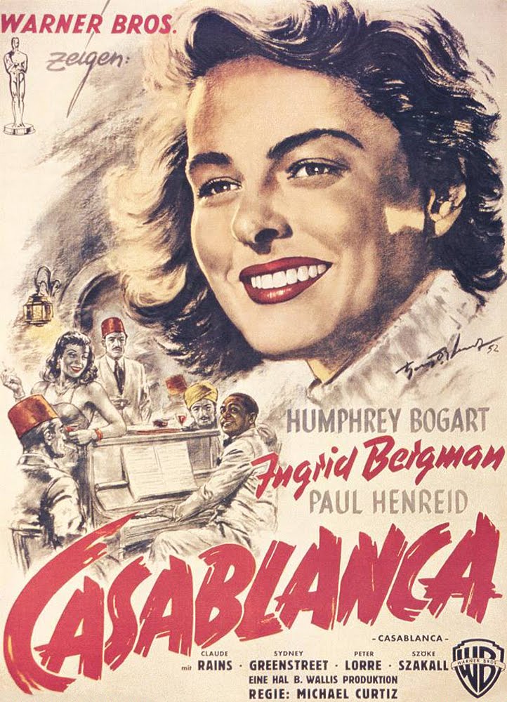MOVIE POSTERS CASABLANCA (1942)