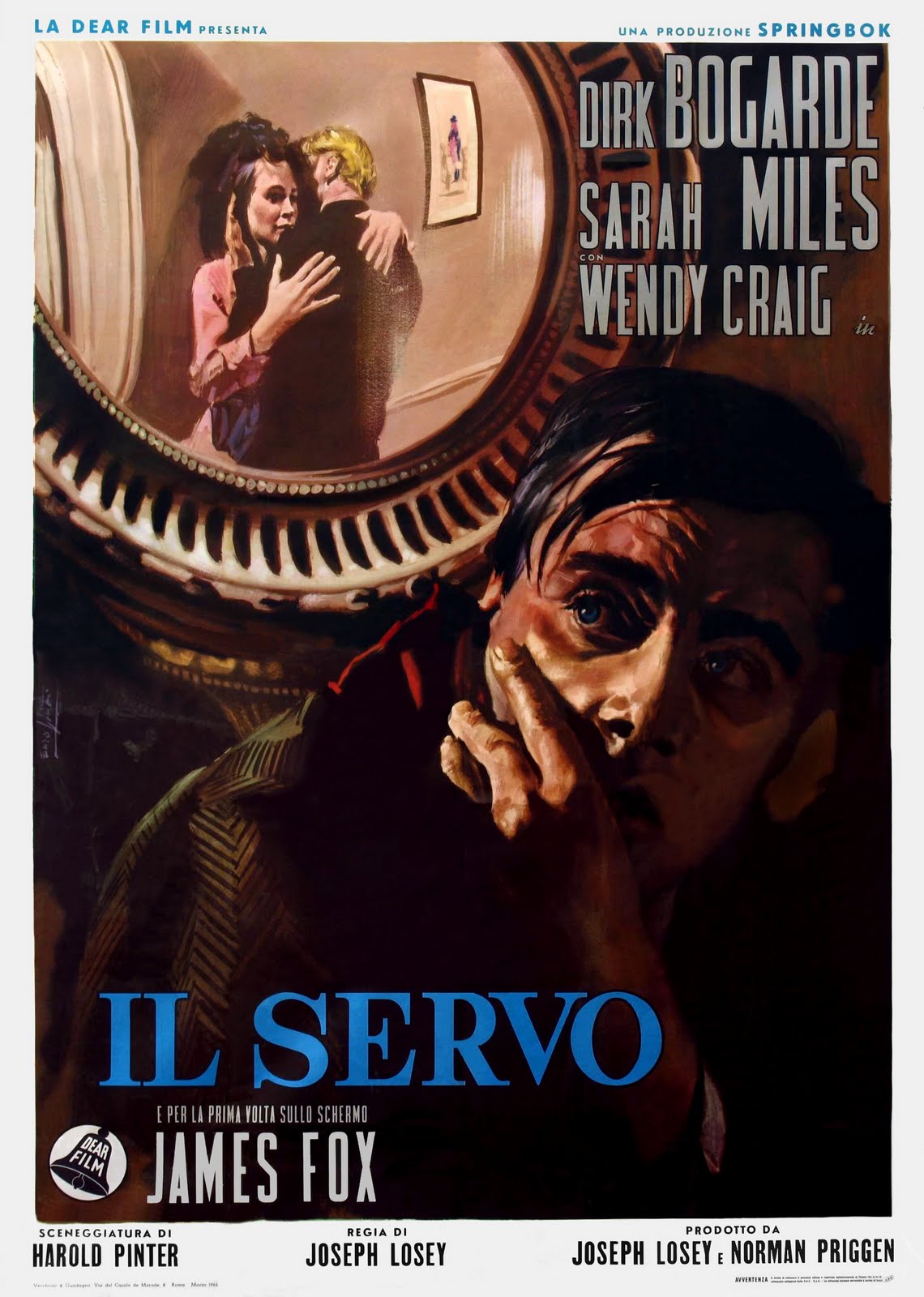 Horaires Des Séances Du Film The Servant MOVIE POSTERS: THE SERVANT (1963)
