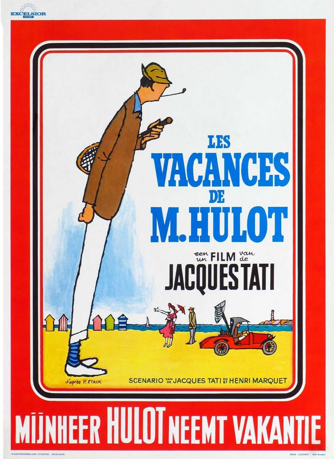 Les Vacances De Mr Hulot Streaming MOVIE POSTERS: LES VACANCES DE MONSIEUR HULOT (1953)