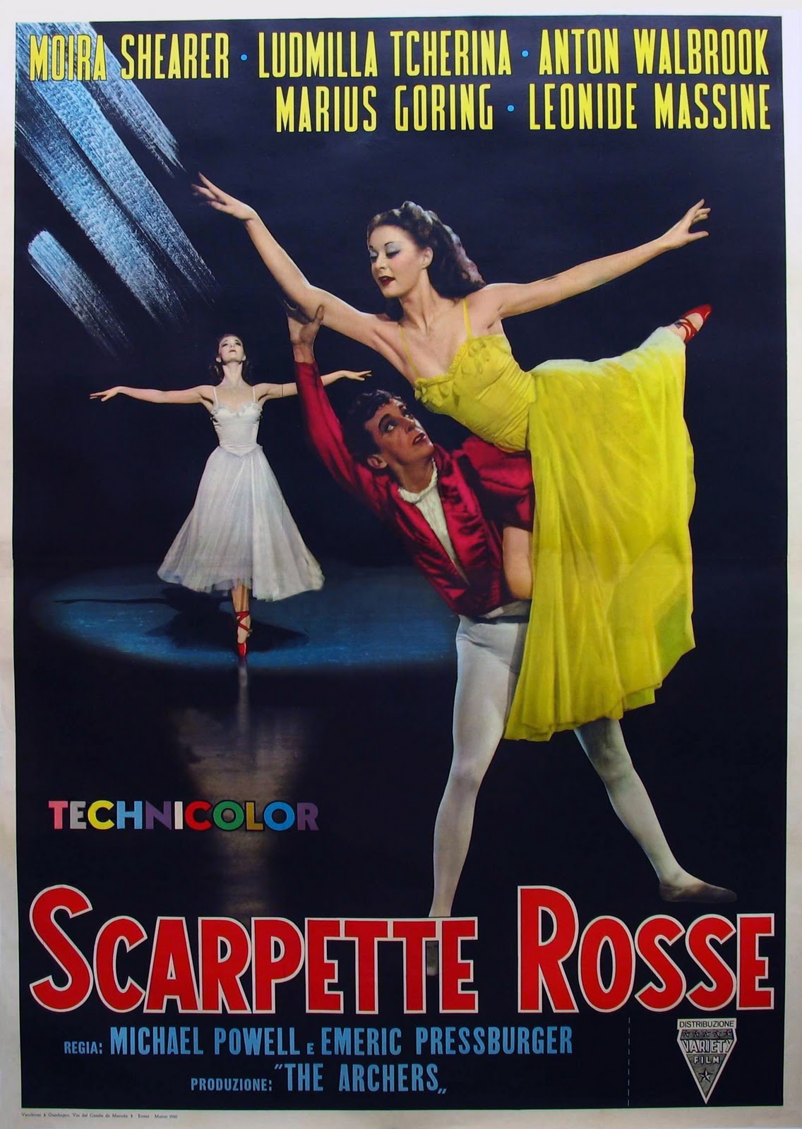 MOVIE POSTERS THE RED SHOES (1948) MOVIE POSTERS THE RED SHOES (1948)