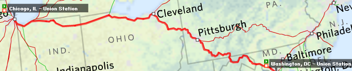 Planes, Trains, and Running: Amtrak Service and Fares # 4 – Routes ...