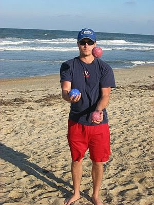 Juggling on the Outer Banks