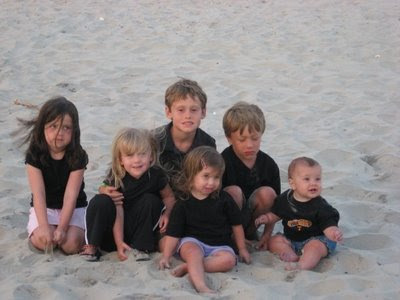 Kids Only Picture on the Outer Banks