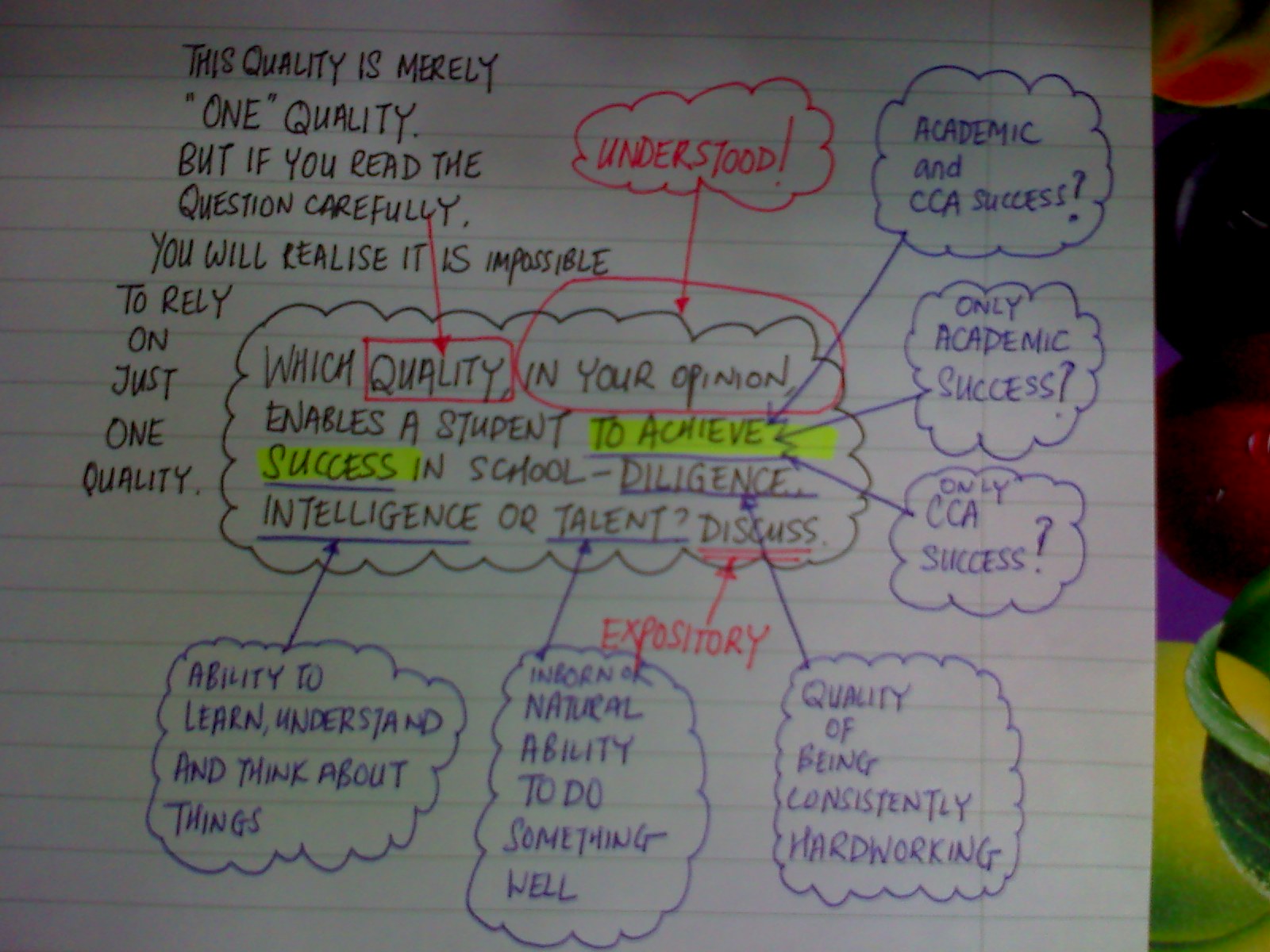 Dissertation written past tense