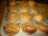 Popovers fresh from the oven